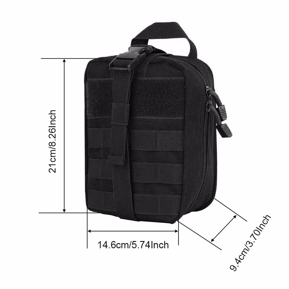 Тактическая Сумка Molle для первой помощи медицинская сумка повседневного