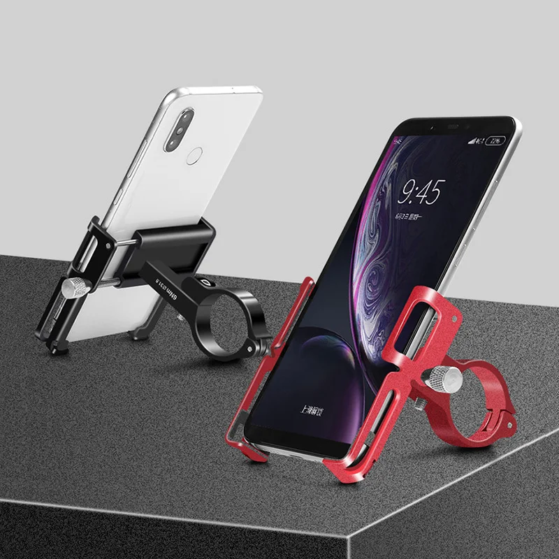 gub p10 aluminum alloy bicycle mobile phone holder for electric bike motorcycle m365 enhanced four claw design phone stand mount free global shipping
