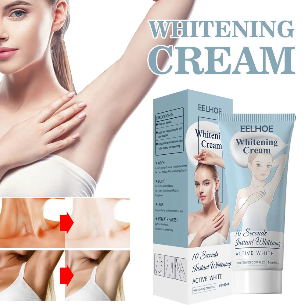 

Body Creams Armpit Whitening Cream Between Legs Knees Private Parts Whitening Formula Armpit Whitener Intimate Bleach Bellezon