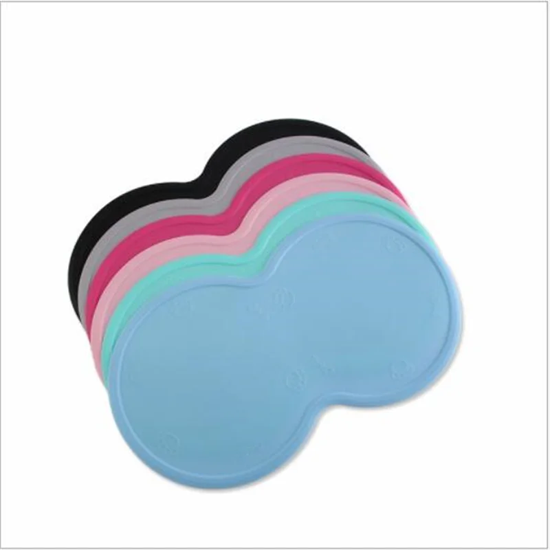 

Dog Cat Food Mat, Medium (18" x 11.") Silicone Waterproof Pet Bowl Mat, Non Slip Pet Bowl Mats Placemats dog supplies