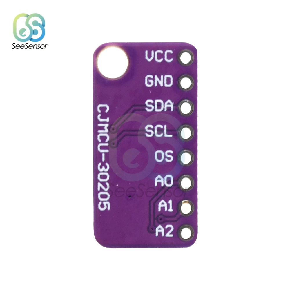 Высокоточный низковольтный модуль датчика температуры тела 2 7-3 3 В MAX30205 Φ