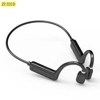 g1 1 bone conduction earphone 5 0 wireless bluetooth headphone stereo earbuds outdoor sports waterproof headest with microphone