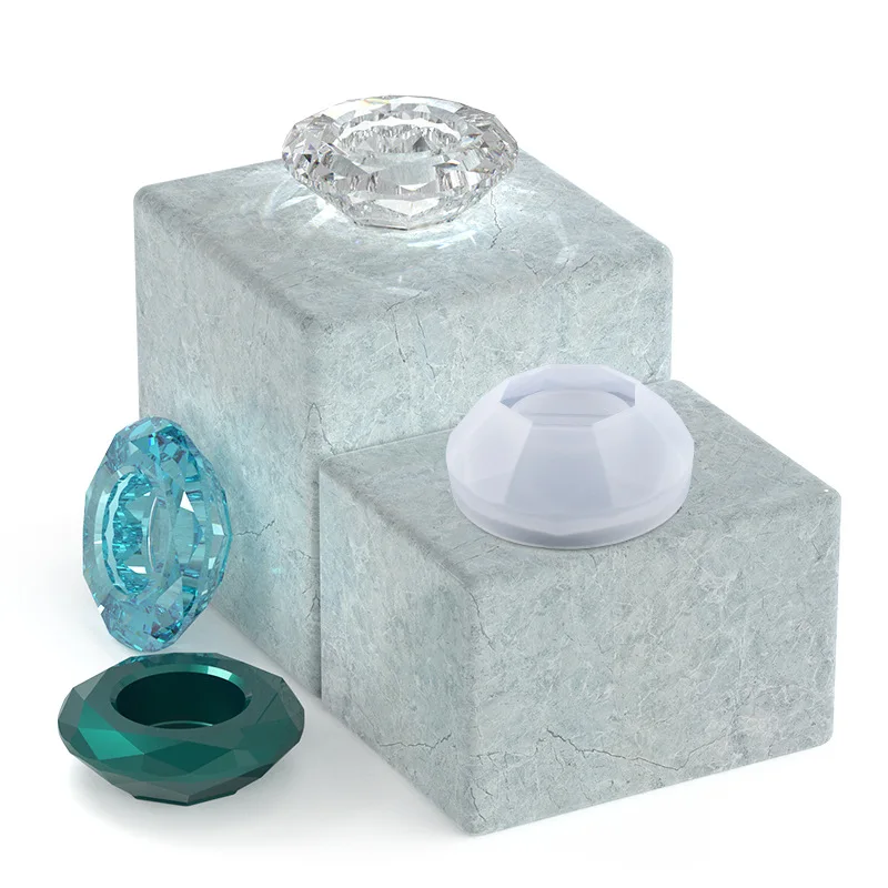 Прозрачная эпоксидная форма сделай сам круглый ящик для хранения силиконовая