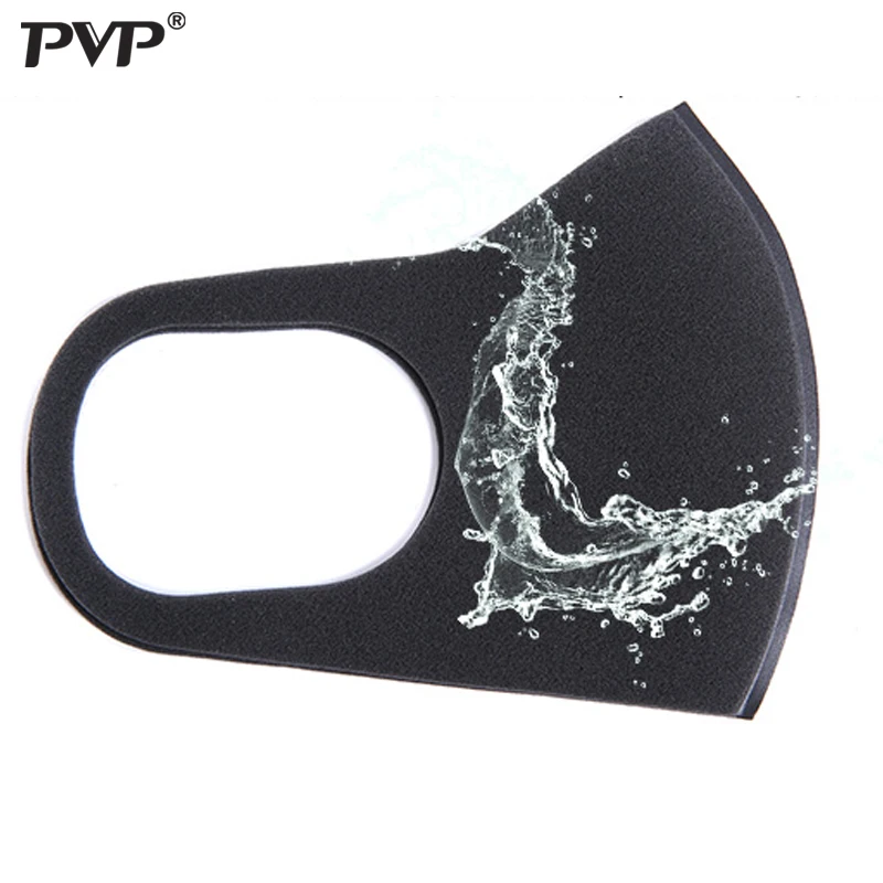PVP 3 шт. несколько наборов пыли и респиратор PM2.5 черный двухслойная пористый верх