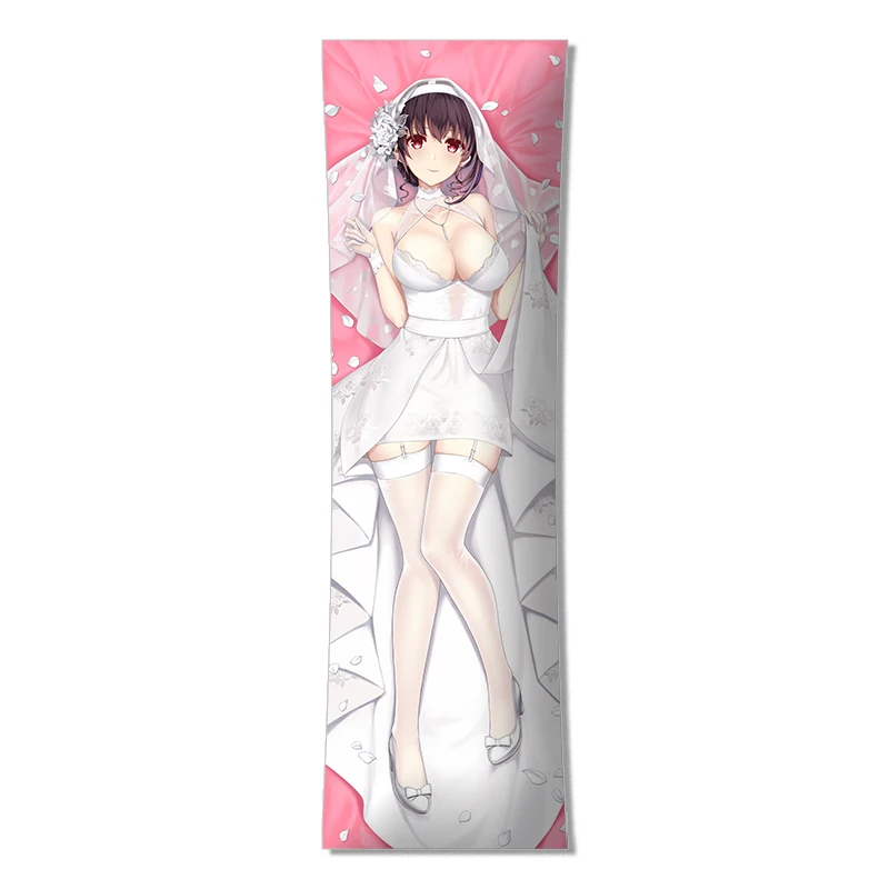 Saekano: Как поднять скучную девушку Kasumigaoka Utaha Dakimakura обнимающая Подушка Чехол