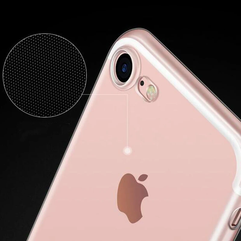 

Ultra Thin Phone Case For iphone 11 12 PRO Mini 6 6S 7 8 Plus 5 5S SE X Xs Max Xr SE 2020 Transparent Soft Silicone Cover