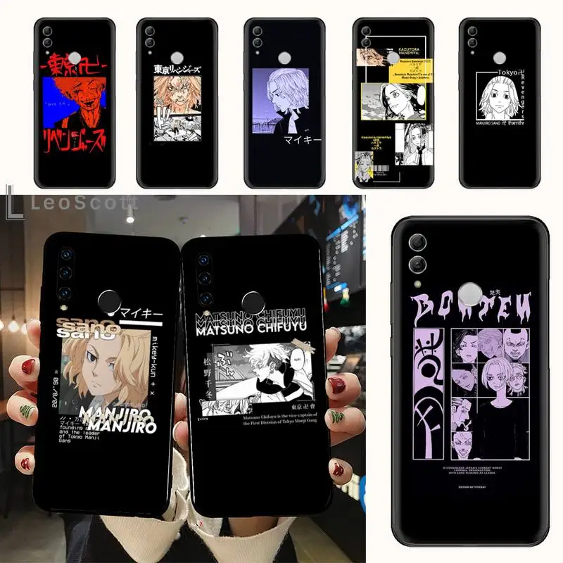 

manjiro sano Tokyo Avengers Revengers Anime Phone Case for Huawei honor P mate 40 20 30 10 50 i 9 x mate pro lite 8a