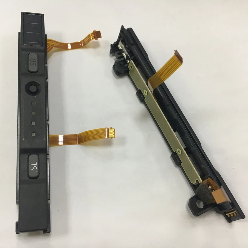 Оригинальные б/у L R запасные части для NS Switch Joycon правый левый пластиковый слайдер