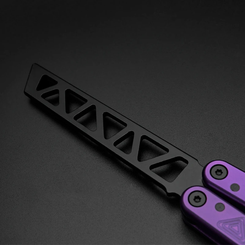 Балисонг Флиппер оригинальная система втулок Glidr Clone алюминиевая ручка CNC