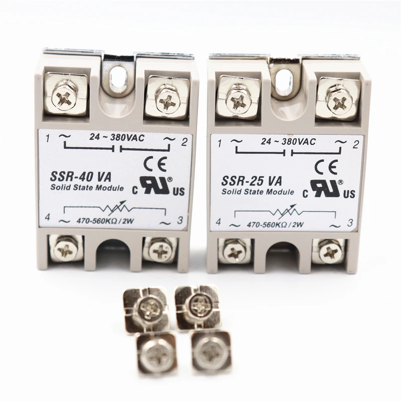 

Реле напряжения однофазное твердотельное SSR-40VA/SSR-25VA