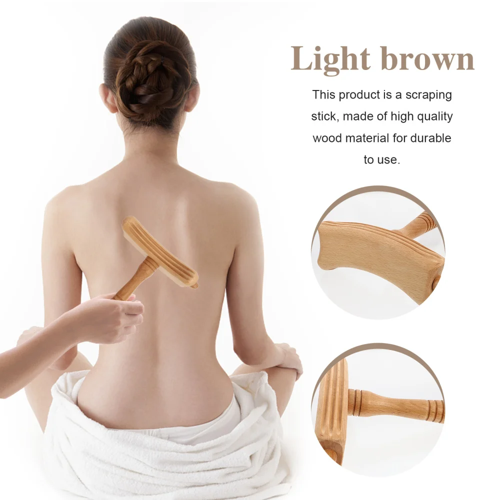 

Practical Guasha Stick Guasha Rod Wooden Scrapping Stick Scraping Tool