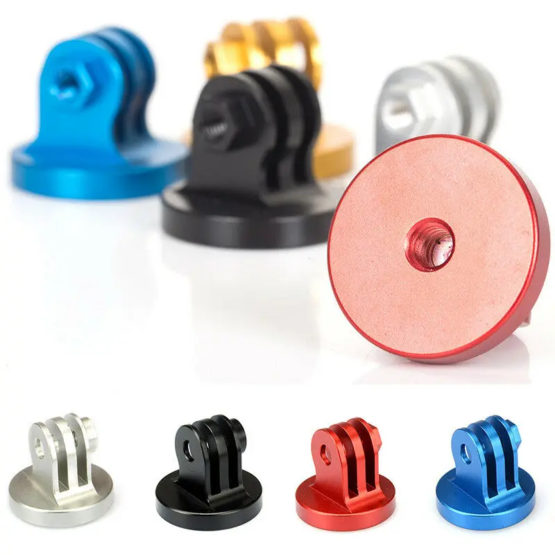 

Aluminum Thumb Screw Tripod Mount Adapter for Action Camera Gopro Hero 6 5 4 3