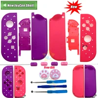 plastic r l housing shell case cover for nintend switch ns joycon controller replacement repair accessories with button set