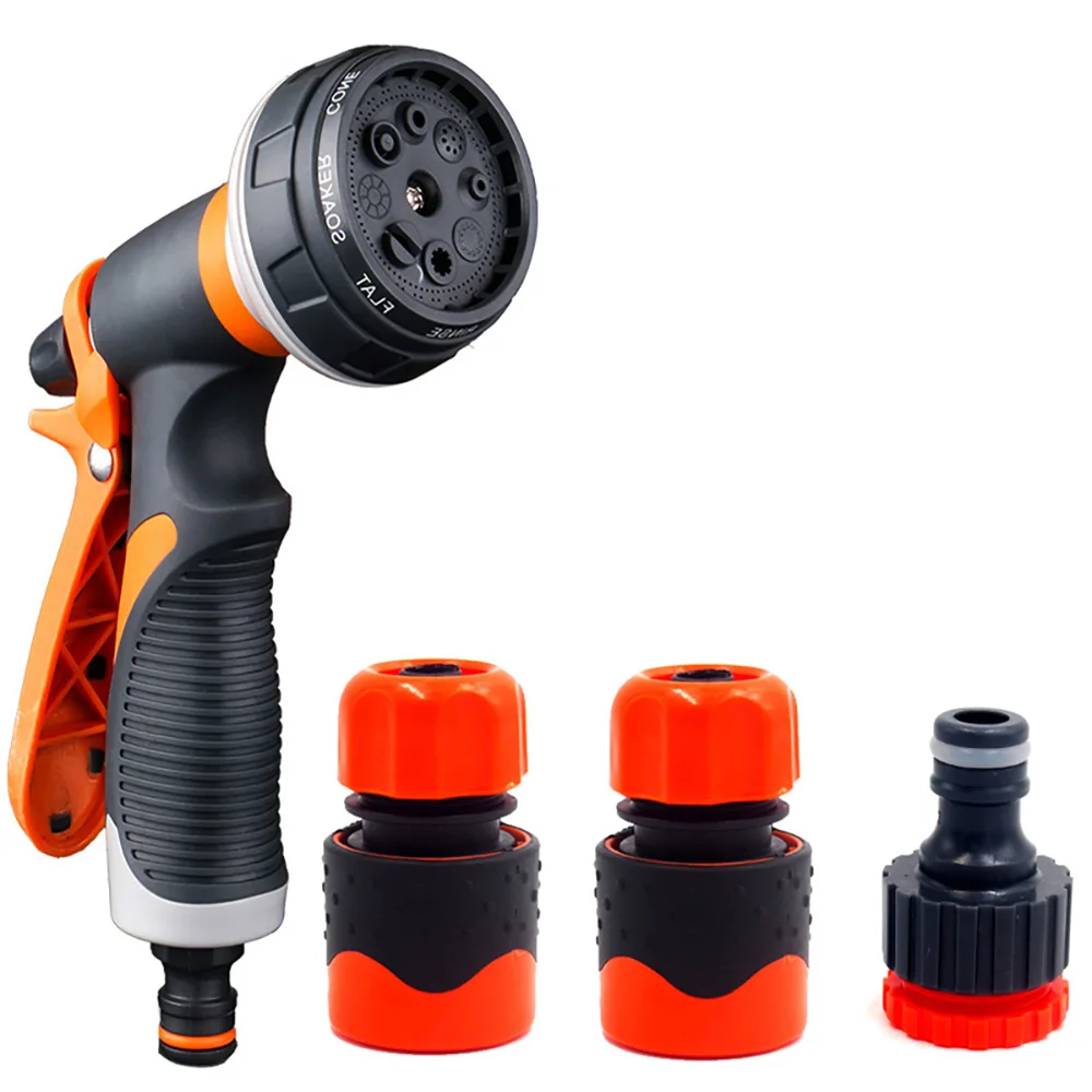 

Пистолет-распылитель для мойки сада, автомойка высокого давления с шлангом и быстроразъемными адаптерами