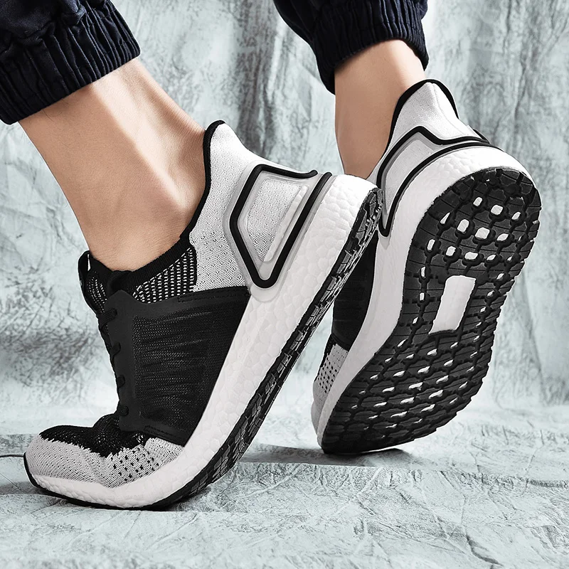 Мужские кроссовки дышащая повседневная обувь красные мокасины zapatillas hombre удобные