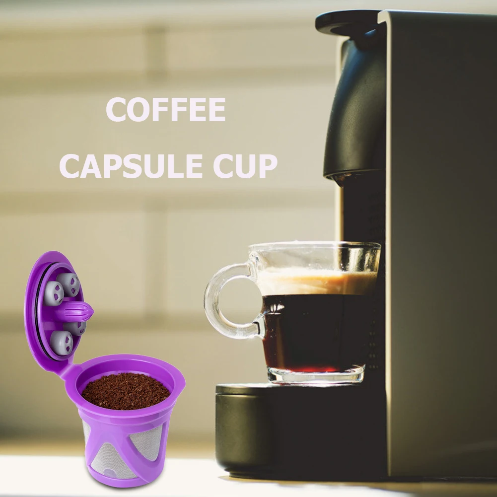 

Многоразовая капсула для кофе, фильтр для чашки, пластиковый многоразовый держатель для кофейной чашки для Keurig1.0 Keurig200, для кафе, кухни, посу...