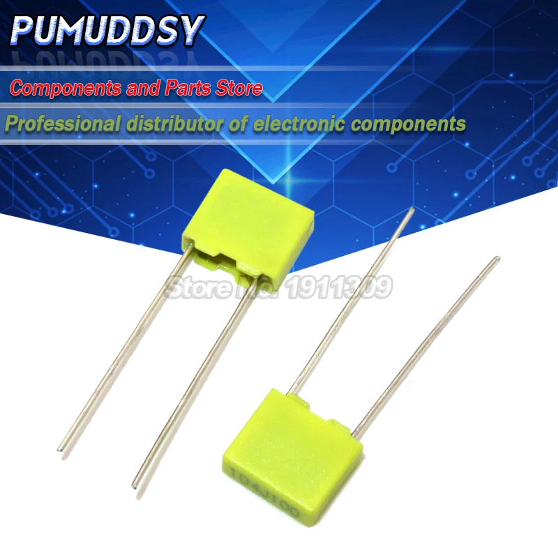 

20PCS Correction Capacitor 470NF 474J 63V 5mm Polypropylene Safety Plastic Film Capacitor