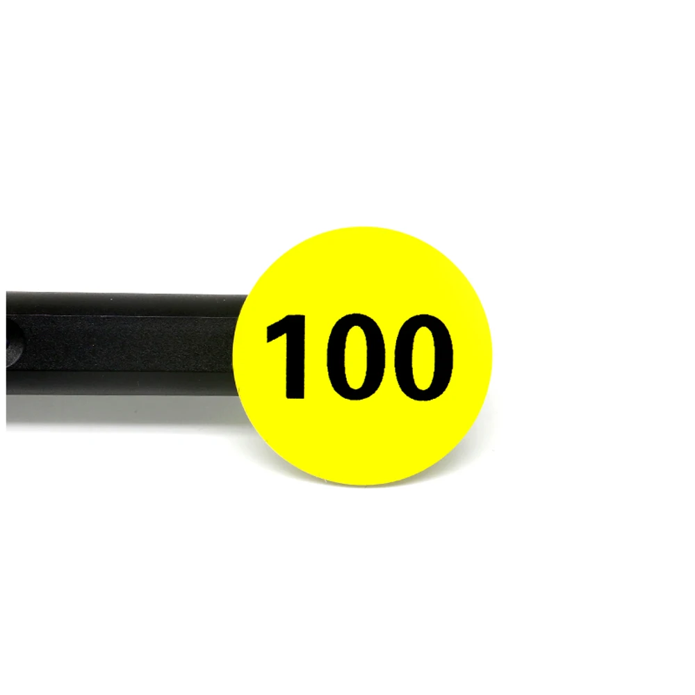 30*30 мм, ярлыки для круглых чехлов, красочные 1-500 наклейки с напечатанными цифрами, самодельные ярлыки с настраиваемым дизайном от AliExpress WW