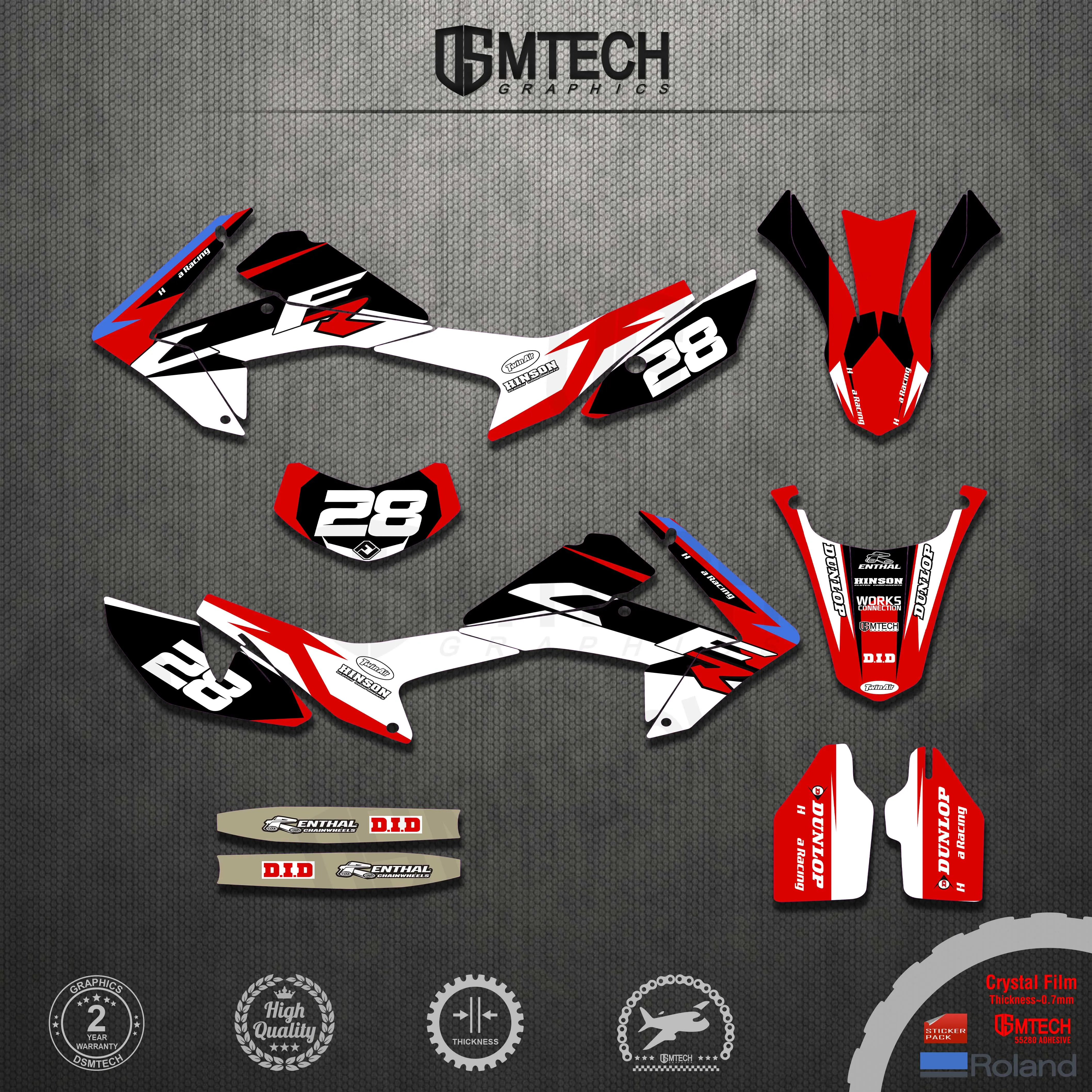 DSMTECH Motorcycle Graphics Backgrounds DECALS STICKERS Kits For HONDA 2012 2013 2014 2015 2016 2017 2018 2019 2020 CRF250L