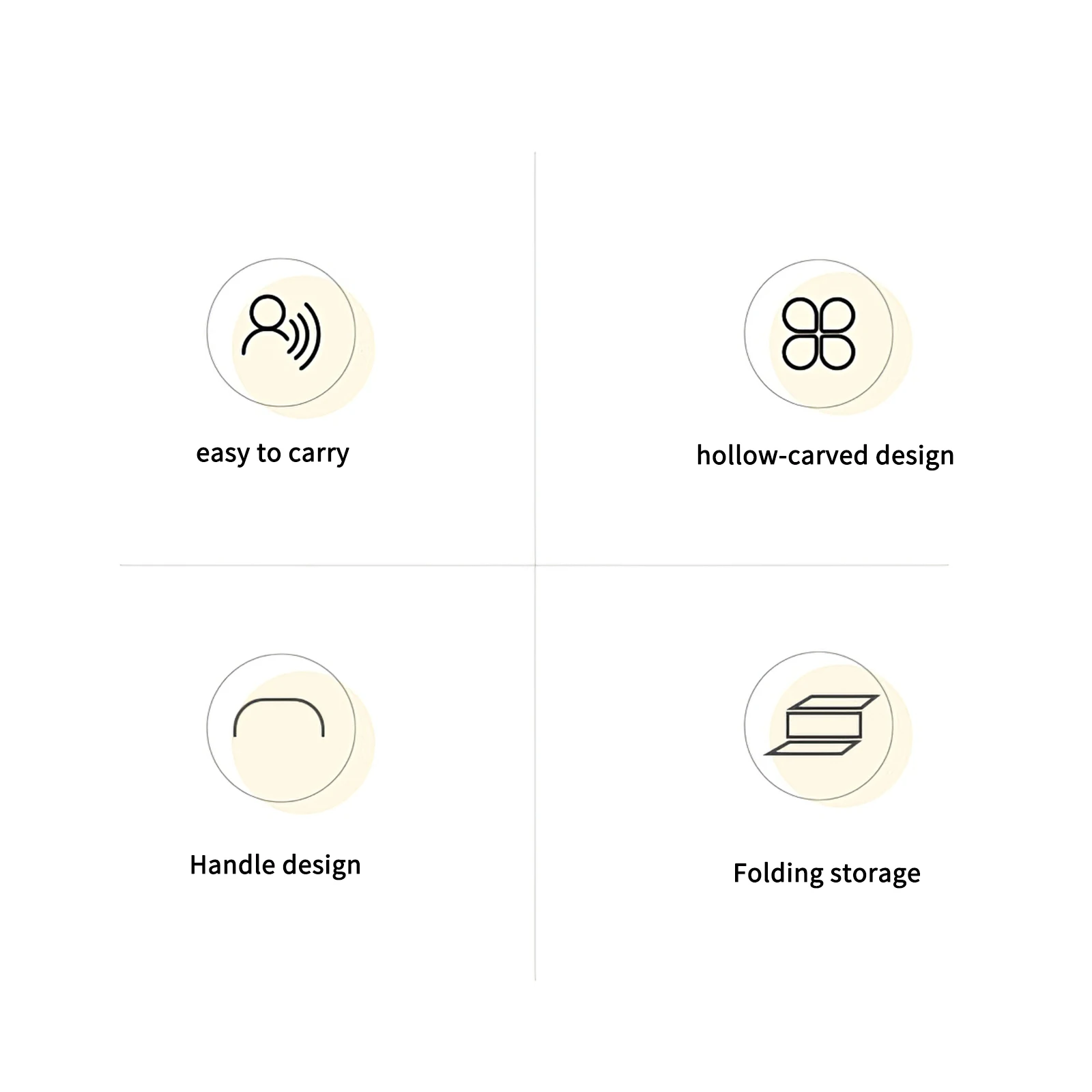 Stackable Shopping Baskets Collapsible Grocery Storage Basket With Handle Snack Durable Desktop | Дом и сад