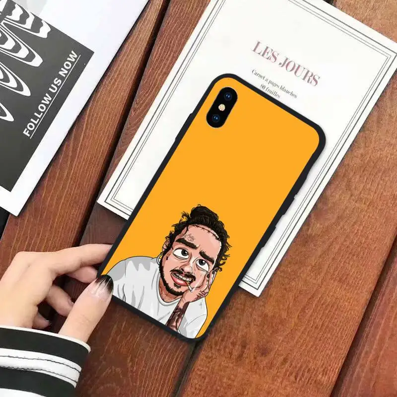 

post malone pop singer Phone Case for iPhone 11 12 mini pro XS MAX 8 7 6 6S Plus X 5S SE 2020 XR