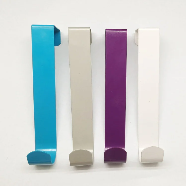 

S-type door hanger without trace hook For Livingroom Kitchen AccessoriesStainless steel free punching cabinet door key hook