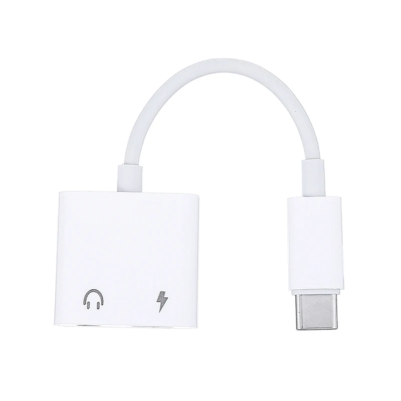 Универсальный кабель с разъемом Usb Type-C и штекером 3 5 мм аудиоадаптер для зарядки