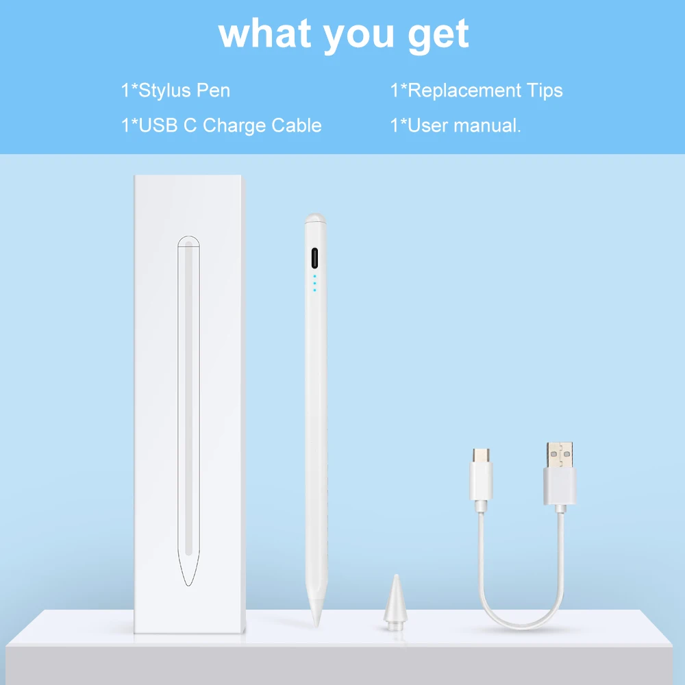 

Stylus Pen For Pencil 2 1 Touch Pen For Capacitive Pen For Drawing ipad Pro 11 12.9 Air 3 4th 2018 2019 2020 Mini 5