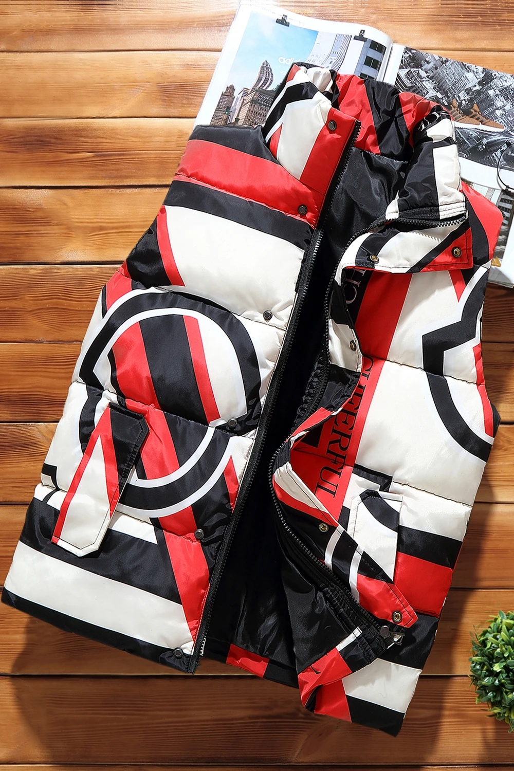 Новый зимний жилет из 2020 хлопка с подкладкой и воротником-стойкой для мужчин