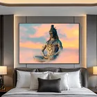 Настенные картины на холсте Властелин Шива, декоративные картины на холсте для дома с изображением индуизма для гостиной