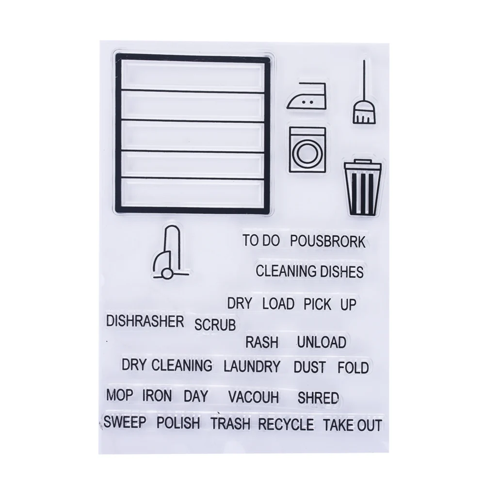 1 шт. для изготовления штампов прозрачный штамп сделай сам силикон резиновый