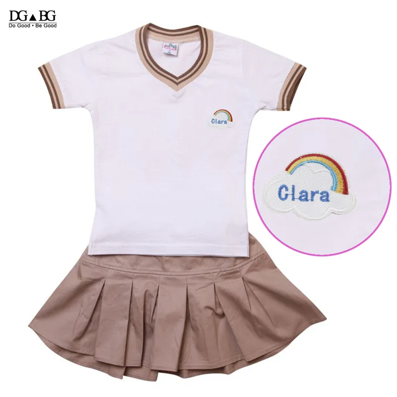 Заказной сшитый именной ярлык выполненный на заказ вязанный детский стикер с