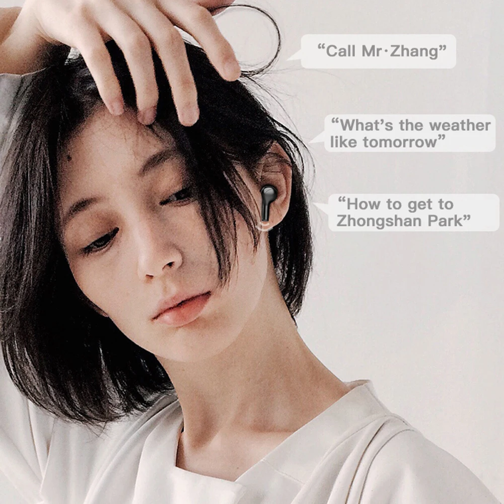 

Mini Headphone Sport Headset with Charging Box Bluetooth In-ear Headphones with Digital Display Charging Case TWS Earbuds