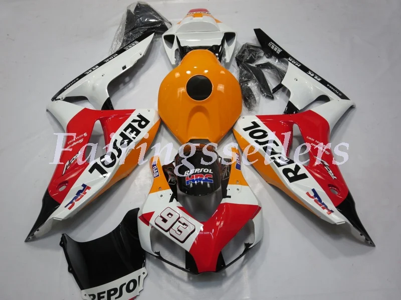 Литьевая пресс форма новый комплект обтекателей из АБС пластика для Honda CBR1000RR 06 07