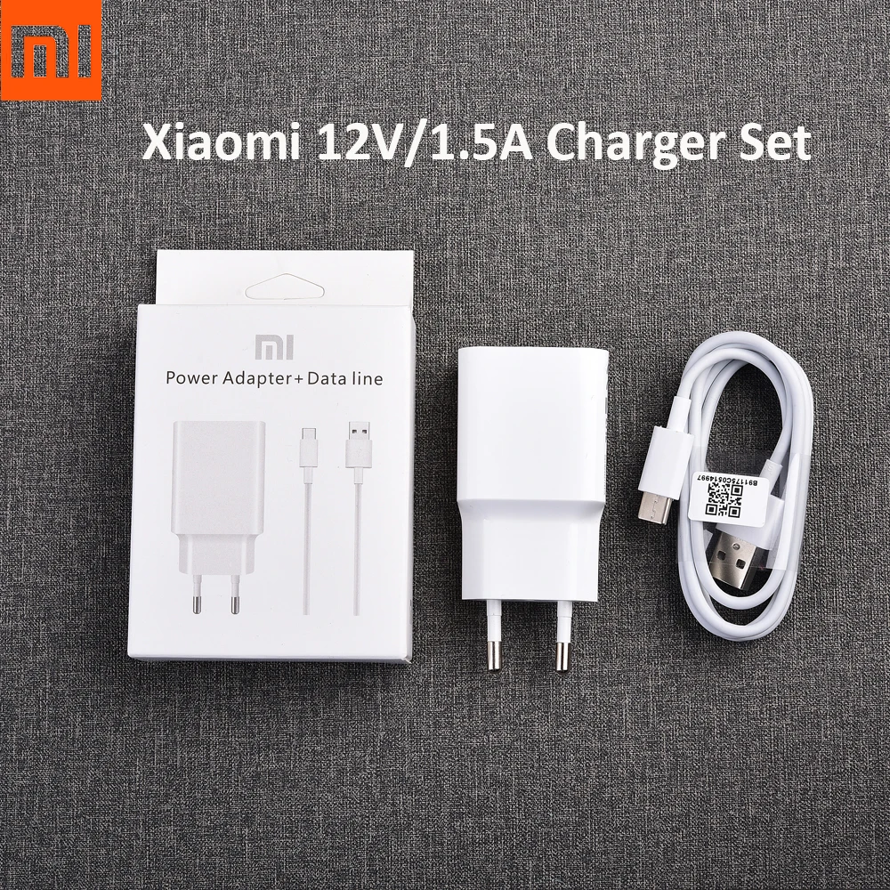 

Original Xiaomi USB Charger Fast Charging Adapter QC3.0 EU Plug Type C Cable For Mi 6 6X 8 9 9T CC9 CC9e Redmi 8 8A Pocophone F1