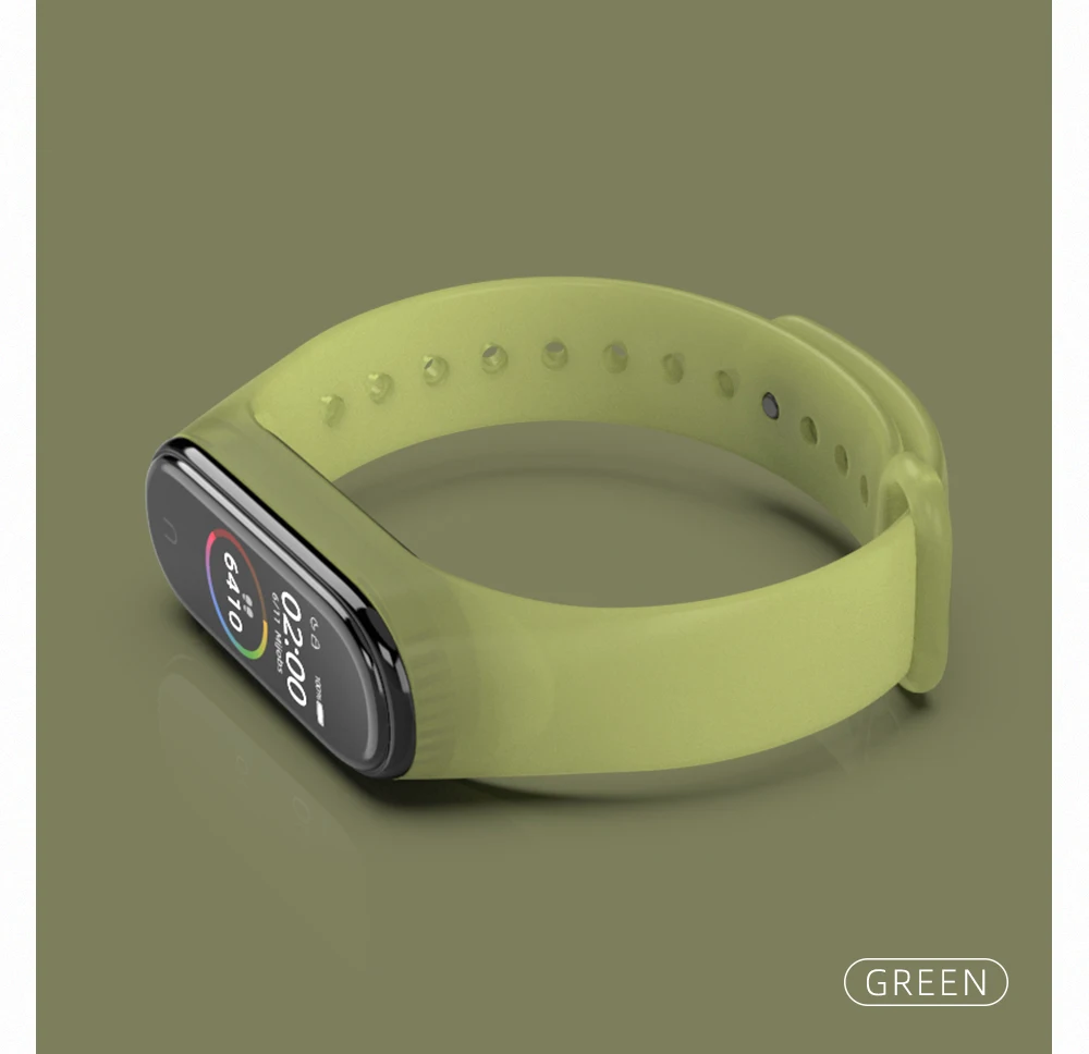 Mi jobs mi Band 4 наручный ремешок Цветной силиконовый ремешок для Xiaomi mi Band 4 3 браслет miband 3 Смарт-часы аксессуары