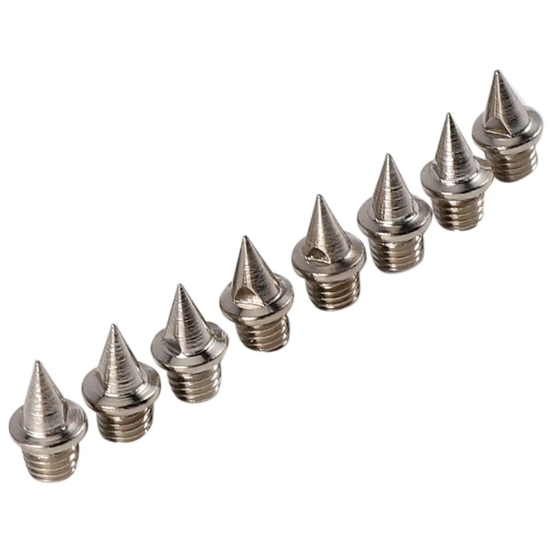 

New 120Pcs Spikes Studs Cone Replacement Shoes Spikes for Sports Running Track Shoes Trainers Screwback Gripper 7Mm