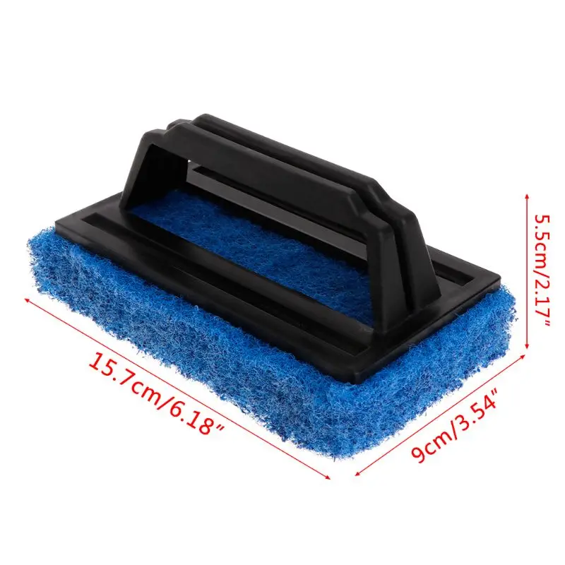 2020 новая аквариумная щетка аквариум с одной ручкой для очистки водорослей