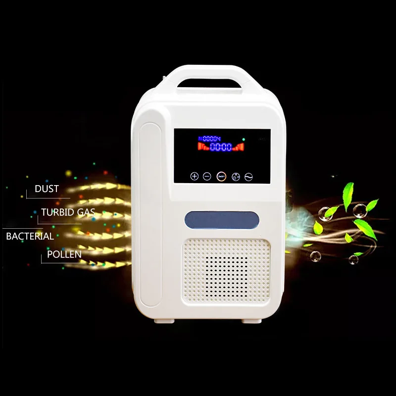 

Protable Oxygen Generator Car Household Atomized Negative Ion Oxygen Machine OEM Health Oxygen Inhalation Machine