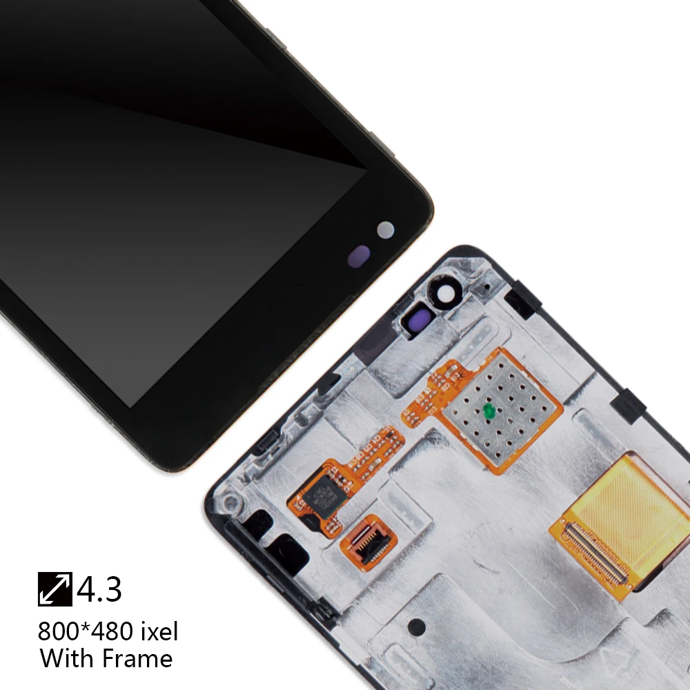 Черный ЖК дисплей для Nokia Lumia 900 сенсорный экран дигитайзер с рамкой полная сборка
