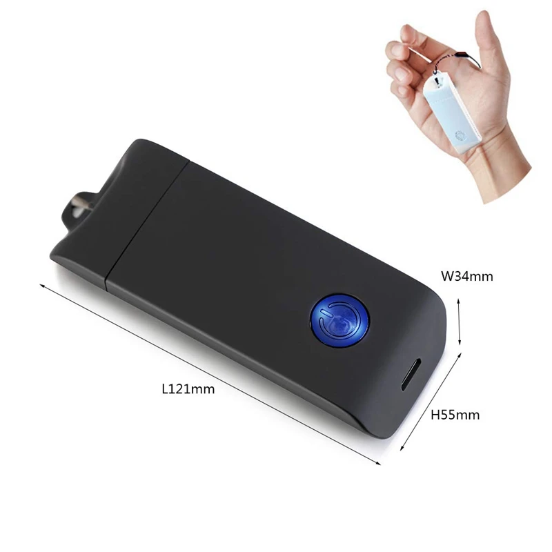 

Mini Air Purifier, Portable Wearable Personal Air Purifiers Remove Allergies Odors Dust Second-Hand Smoke Womens Necklace Gift