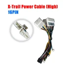 Автомобильные аксессуары для радиоприемника Android, адаптер с жгутом проводов, 16-контактный разъем для Nissa n Qashqai X-Trail (высокого типа)