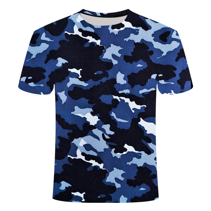 Red Gray green camouflage Clothing 3d Printed Tshirt Men Women Short Sleeve T-shirt Brand Top T shirt Funny Tees Asian size images - 6
