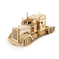 3d puzzle diy creative high difficulty truck model 3d puzzle for adults assembly figure puzzle toys wooden toys puzzles