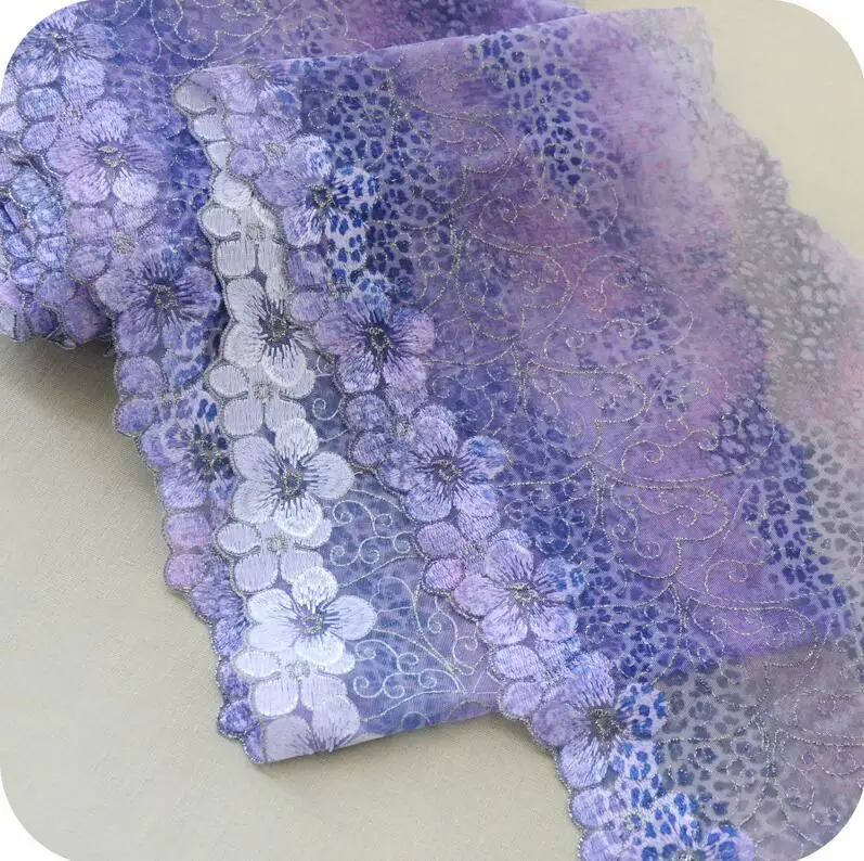 Нейлоновая эластичная кружевная отделка 1 метр для поделок бюстгальтеров