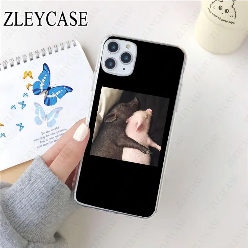 Мягкий чехол для мобильного телефона iphone 11 11pro max 5s SE 2020 6splus 7 8plus x xs xr xsmax со