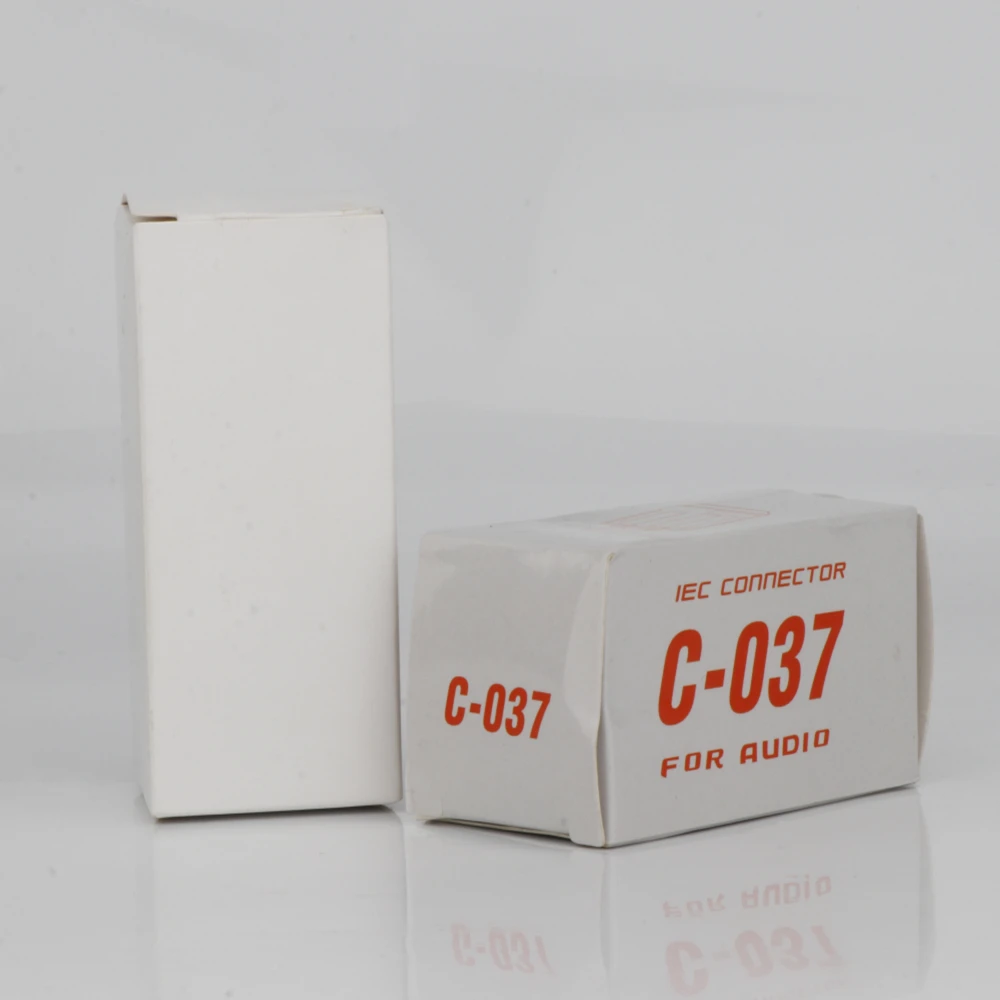 Piece Rhodium plated P037E C-037 EUR Power Plug Schuko HIFI Male Conenctor | Электроника