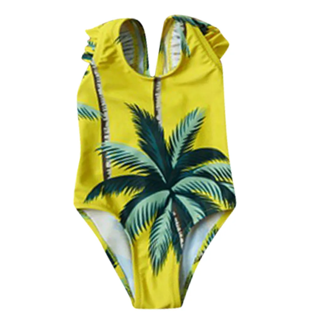 Одежда для купания маленьких девочек одежда с принтом детей семейный