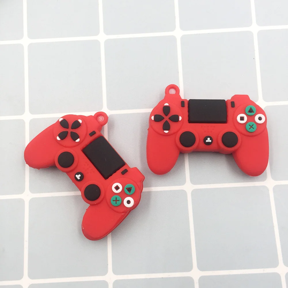2 шт Миниатюрный игровой контроллер с крюком плоская спина Кабошон DIY серьги Keychan