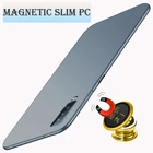 Магнитный шелковистый мягкий защитный чехол для Xiaomi rдеми 9A 9T Note 9S 10S 9 10 11 Poco F3 X2 X3 GT NFC M3 F2 PRO, задняя крышка